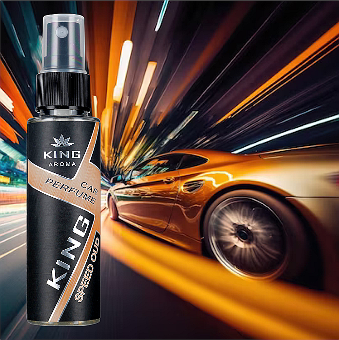 Odorizant auto cu pulverizator Speed Oud Kingaroma 50 ml [5]