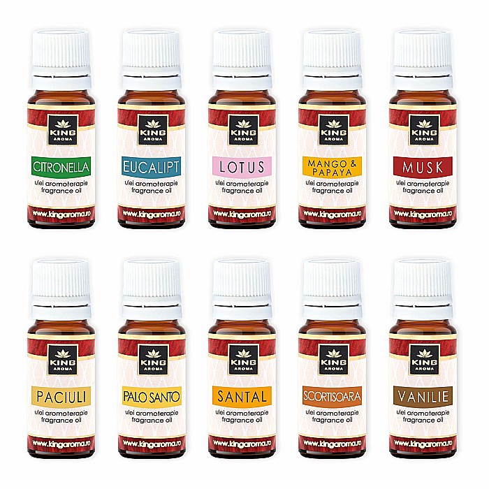 Pachet 30 buc ulei parfumat aromaterapie EXOTIC, Kingaroma [2]