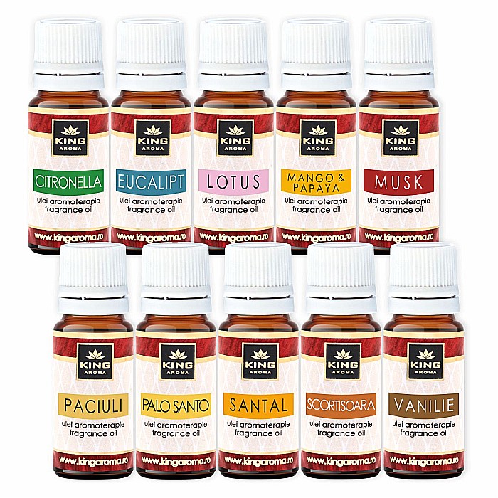 Pachet 30 buc ulei parfumat aromaterapie EXOTIC, Kingaroma [4]