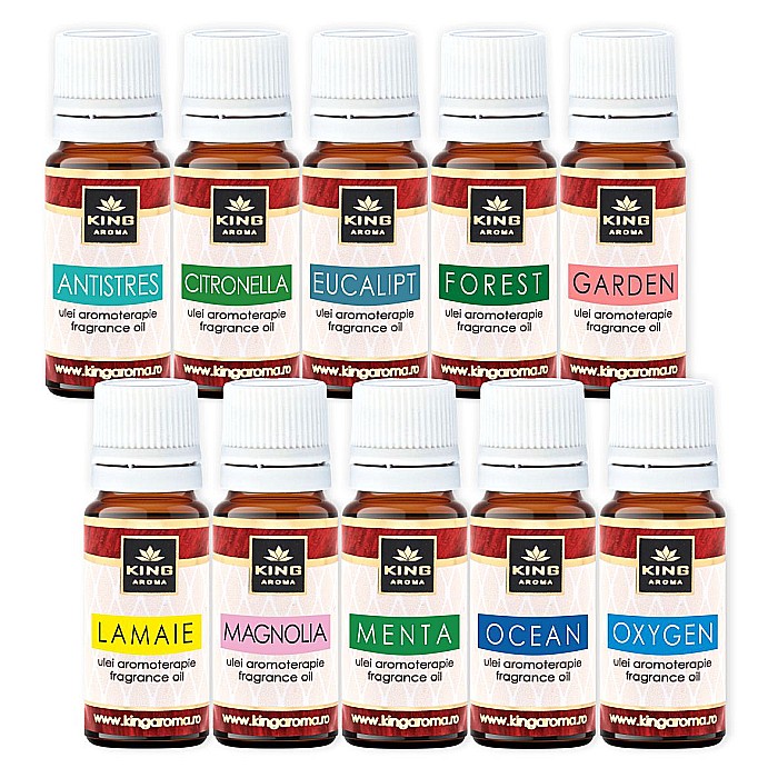 Pachet 30 buc ulei parfumat aromaterapie FRESH, Kingaroma [4]