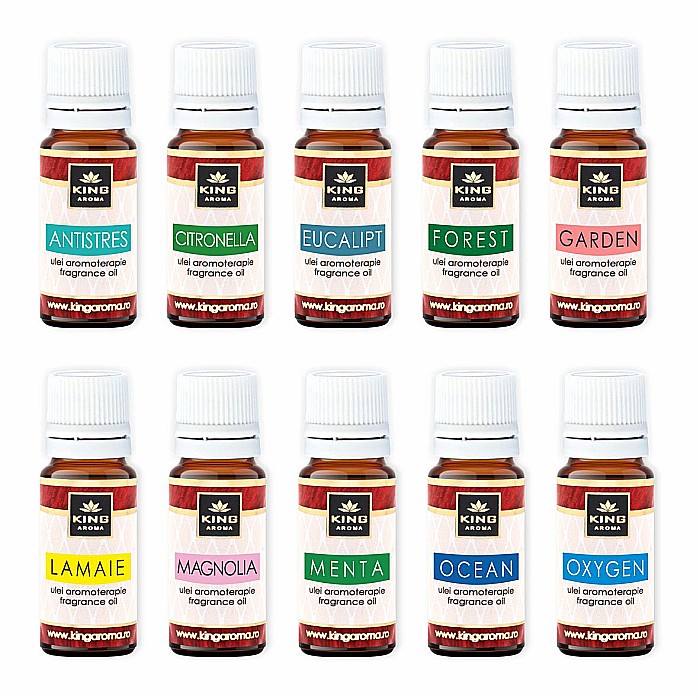 Pachet 30 buc ulei parfumat aromaterapie FRESH, Kingaroma [2]