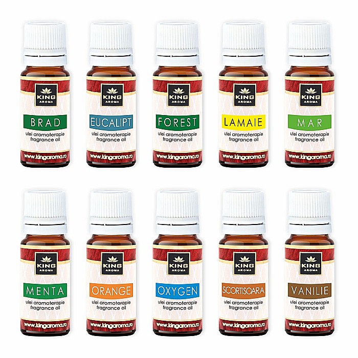 Pachet 30 buc ulei parfumat aromaterapie WINTER, Kingaroma [3]