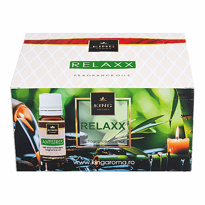 Pachet 30 buc ulei parfumat aromaterapie RELAXX, Kingaroma [6]