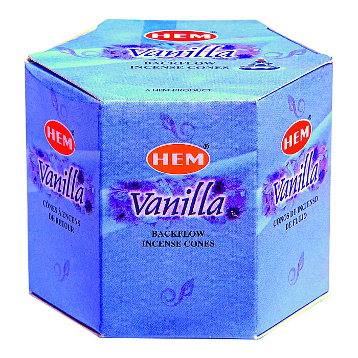 Pachet 40 Conuri parfumate Backflow HEM Vanilie si Ulei aromaterapie Vanilie Kingaroma, 10 ml [3]