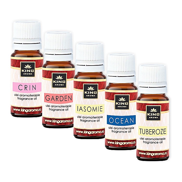 Pachet 5 uleiuri parfumate aromaterapie, SUMMER, Kingaroma [3]