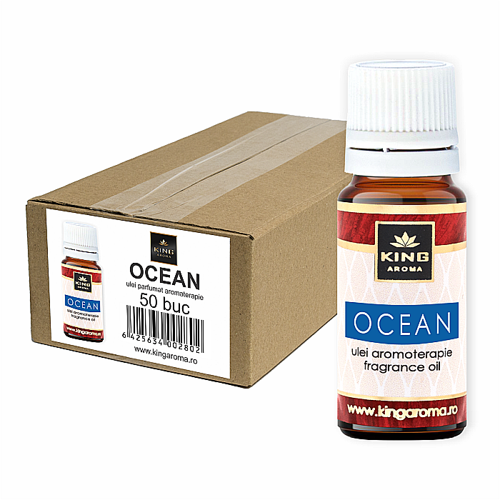 Pachet 50 uleiuri parfumate aromaterapie, OCEAN, Kingaroma, 10 ml [1]