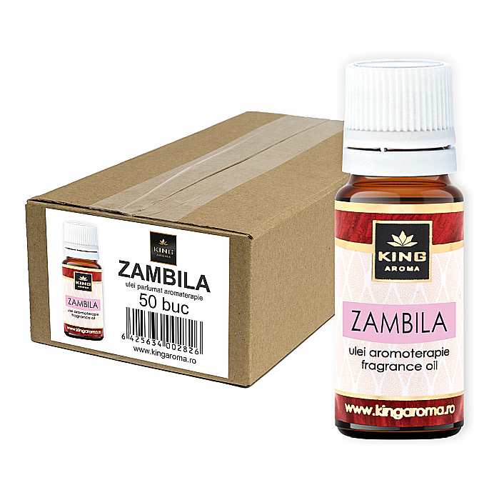 Pachet 50 uleiuri parfumate aromaterapie, ZAMBILA, Kingaroma, 10 ml [1]
