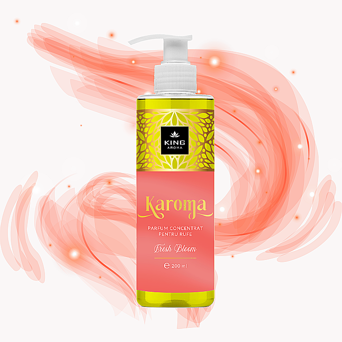 Parfum concentrat pentru rufe, KAROMA, Fresh Bloom, 200 ml [5]