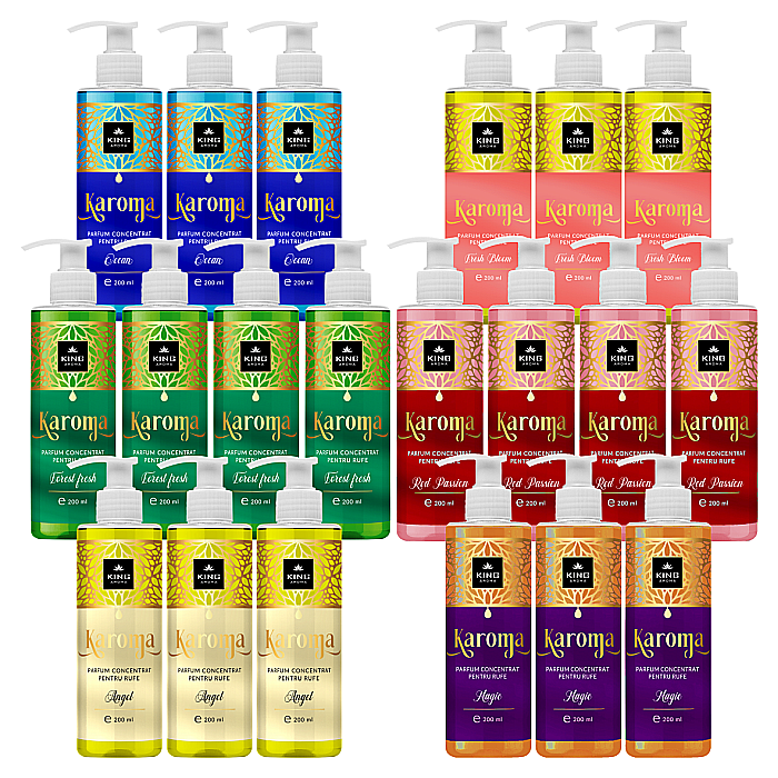 Pachet Karoma 20 MIX – Parfum Concentrat pentru Rufe (Configurabil) [3]