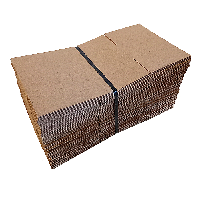 Set 50 Cutii Carton Natur microondul, Kingaroma, 250 x 100 x 75 mm [3]