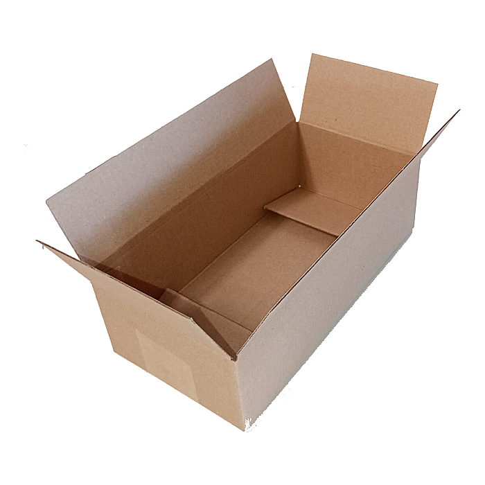 Set 50 Cutii Carton Natur microondul, Kingaroma, 250 x 100 x 75 mm [6]