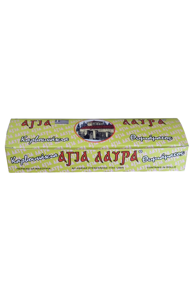 Set Carbuni pt tamaiat, 24 role x 6 pastile si Ulei parfumat pt candela KING Aroma ATHOS, 50 ml [5]