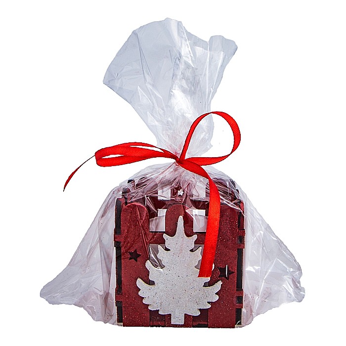 Suport lumânare Crăciun, Roșu [3]