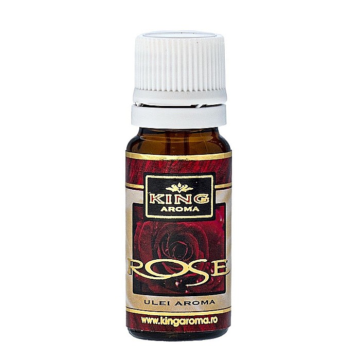Pachet 40 Conuri parfumate Backflow HEM Red Rose si Ulei aromaterapie Rose Kingaroma, 10 ml [2]