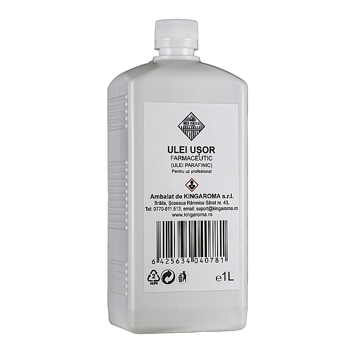 Ulei parafinic farmaceutic pentru uz profesional, Kingaroma, 1000 ml [1]