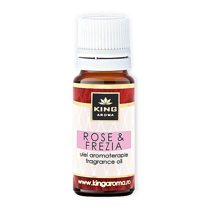 Pachet 5 uleiuri parfumate aromaterapie, ROSE & FREZIA , Kingaroma [4]