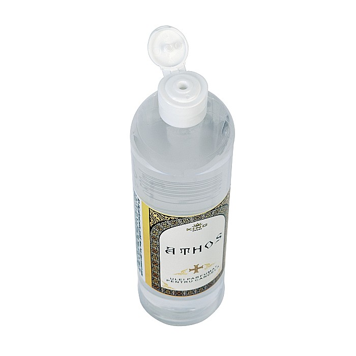 Ulei parfumat pentru candela – ATHOS – aroma liturgică cu Smirna, Mir și Nard – 500 ml [2]