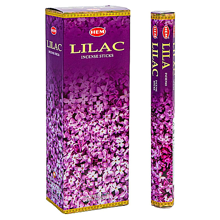 Pachet 120 betisoare parfumate HEM Liliac si Ulei aromaterapie Liliac Kingaroma, 10 ml [2]