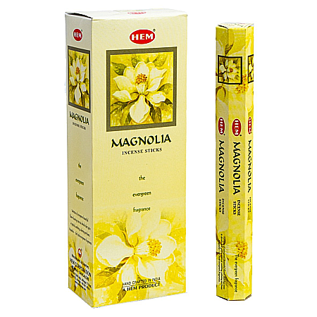 Pachet 120 betisoare parfumate HEM Magnolie si Ulei aromaterapie Magnolie Kingaroma, 10 ml [2]