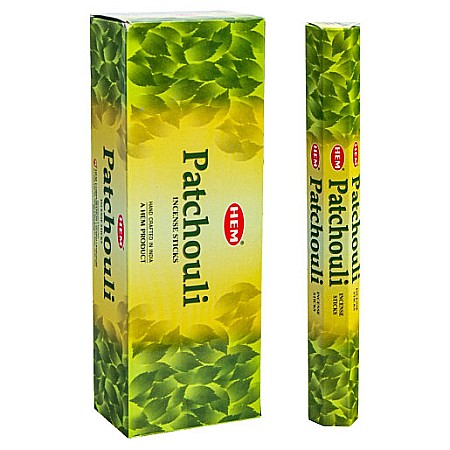 Pachet 120 betisoare parfumate HEM Paciuli si Ulei aromaterapie Paciuli Kingaroma, 10 ml [2]