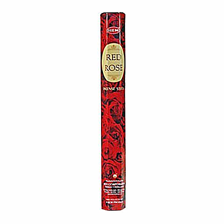 Pachet 120 betisoare parfumate HEM Red Rose si Ulei aromaterapie Rose Kingaroma, 10 ml [4]