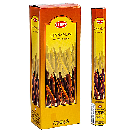 Pachet 120 betisoare parfumate HEM Scortisoara si Ulei aromaterapie Scortisoara Kingaroma, 10 ml [2]