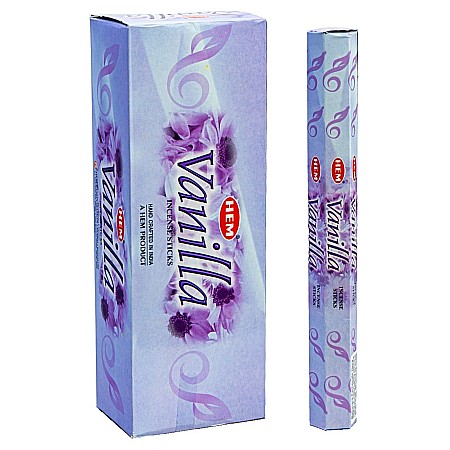 Pachet 120 betisoare parfumate HEM Vanilie si Ulei aromaterapie Vanilie Kingaroma, 10 ml [2]