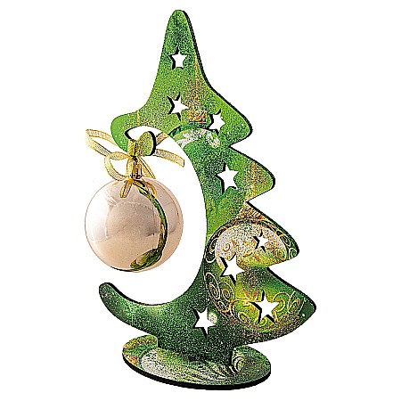 CRACIUN - Brad glob mare Verde