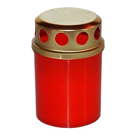 Candele - Set 28 bucati Candele cu capac, Tip 1-50 rosu, 15 ore, Kingaroma