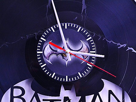 Ceas de perete disc vinil Batman [1]