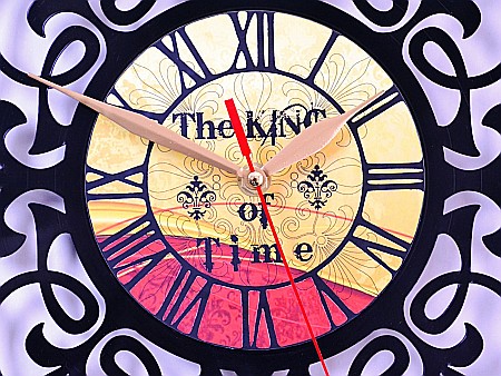 Ceas de perete disc vinil Vintage [1]