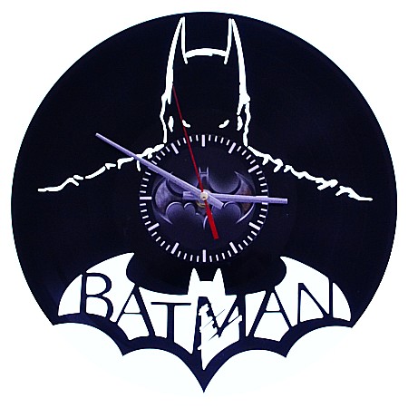 Decorațiuni & Cadouri - Ceas de perete disc vinil Batman