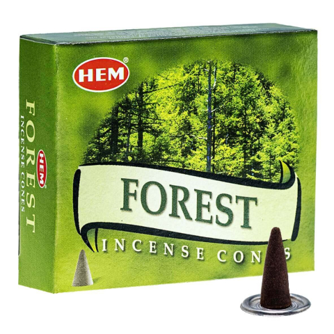 Conuri & Bețe Parfumate - conuri-parfumate-hem-forest-10-buc