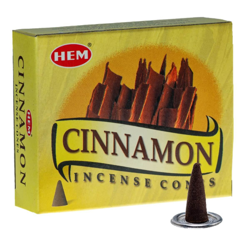 Conuri & Bețe Parfumate - conuri-parfumate-hem-scortisoara-10-buc