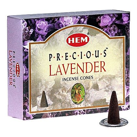 Conuri parfumate 10 buc - Conuri parfumate HEM, Lavanda 10 buc