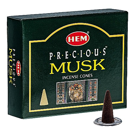 Conuri Parfumate HEM 10 buc - Conuri parfumate HEM, Musk 10 buc