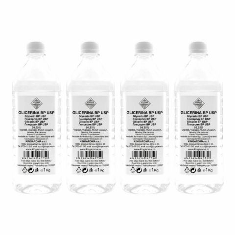 Bază lichide VG/PG – DIY & Profesional - glicerina-vegetala-4kg-grad-farmaceutic-king-aroma