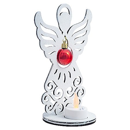 Îngeraș glob mic cu lumanare [3]