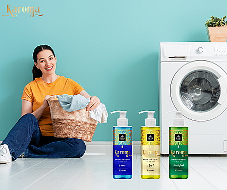 Pachet 3 Parfumuri concentrate pentru rufe KAROMA - Ocean, Angel, Forest fresh [2]