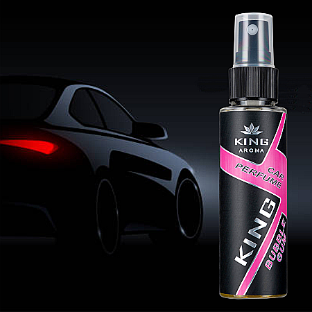 Odorizant auto cu pulverizator Bubble Gum Kingaroma 50 ml [2]