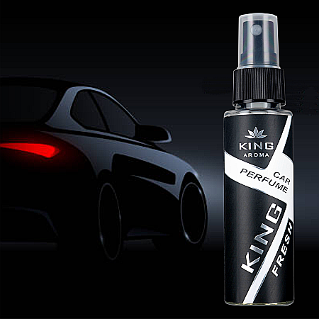Odorizant auto cu pulverizator Fresh Kingaroma 50 ml [2]