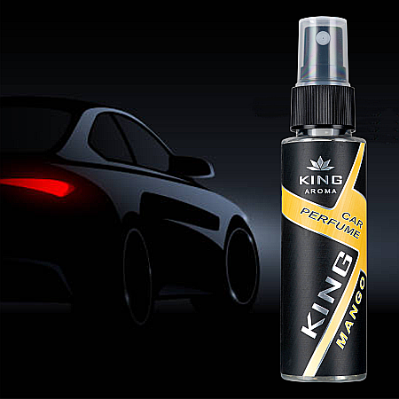 Odorizant auto cu pulverizator Mango Kingaroma 50 ml [2]