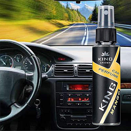 Odorizant auto cu pulverizator Mango Kingaroma 50 ml [3]