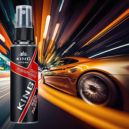 Odorizant auto cu pulverizator Red Passion Kingaroma 50 ml [4]