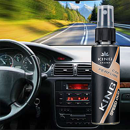 Odorizant auto cu pulverizator Speed Oud Kingaroma 50 ml [3]