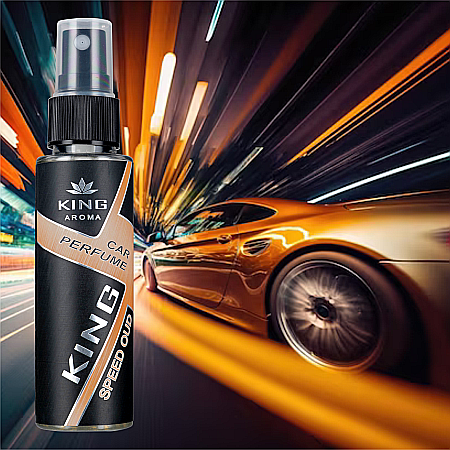 Odorizant auto cu pulverizator Speed Oud Kingaroma 50 ml [4]
