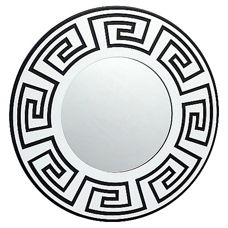 Oglinzi decorative - Oglindă decorativă de perete Greek White