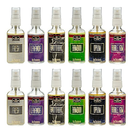 Pachet 12 Odorizante auto Kingaroma: Antitabac, Bamboo, Bubble Gum, Fresh, Lavanda, Opium, 50 ml [0]