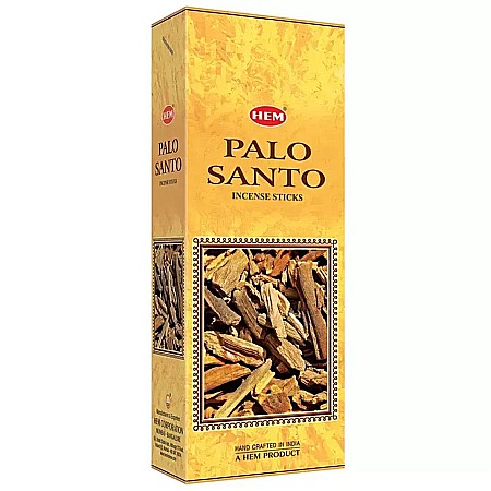 Pachet 120 betisoare parfumate HEM Palo Santo si Ulei aromaterapie Palo Santo Kingaroma, 10 ml [2]