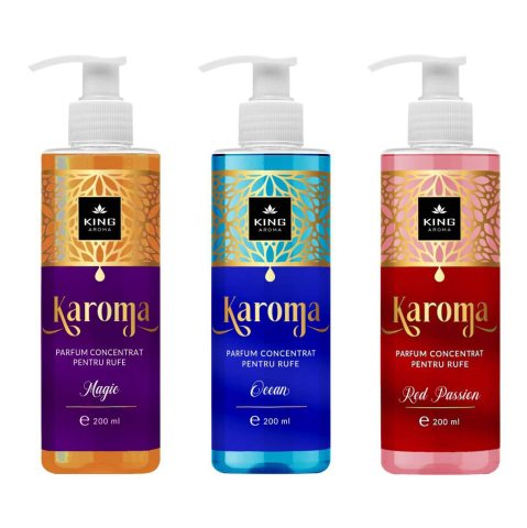 KAROMA Parfum rufe - Set-3-Parfumuri-concentrate-pentru-rufe-KAROMA-Ocean-Angel-Red-Passion-1
